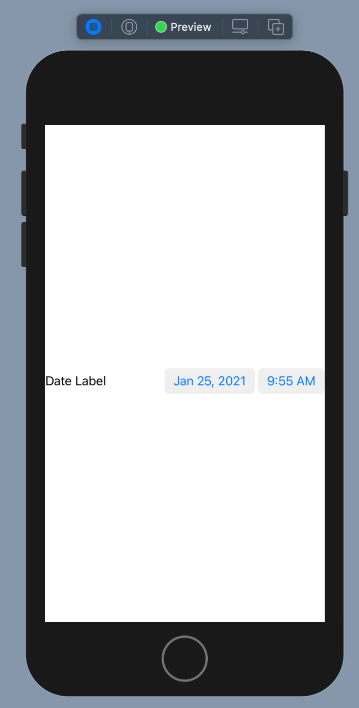 DatePickerの表示例